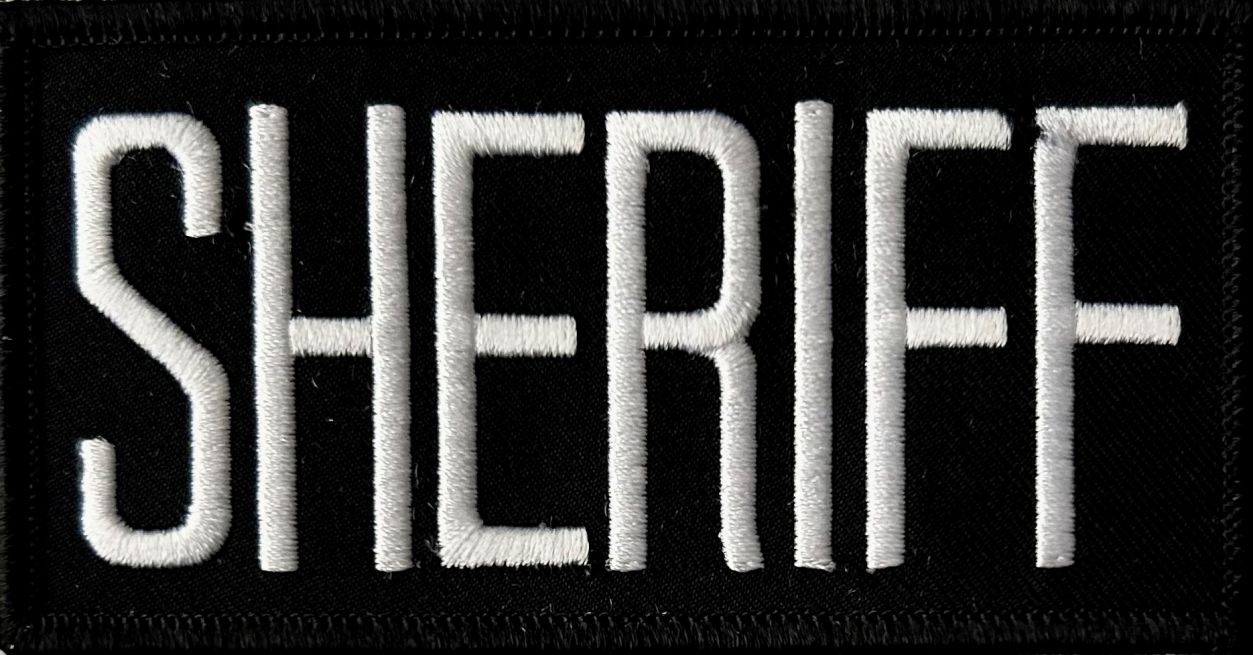 SHERIFF ID PATCH, 4